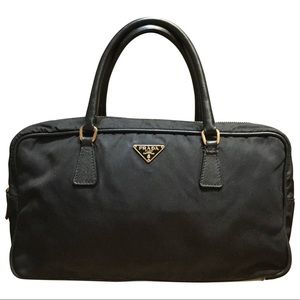 Prada black nylon bag